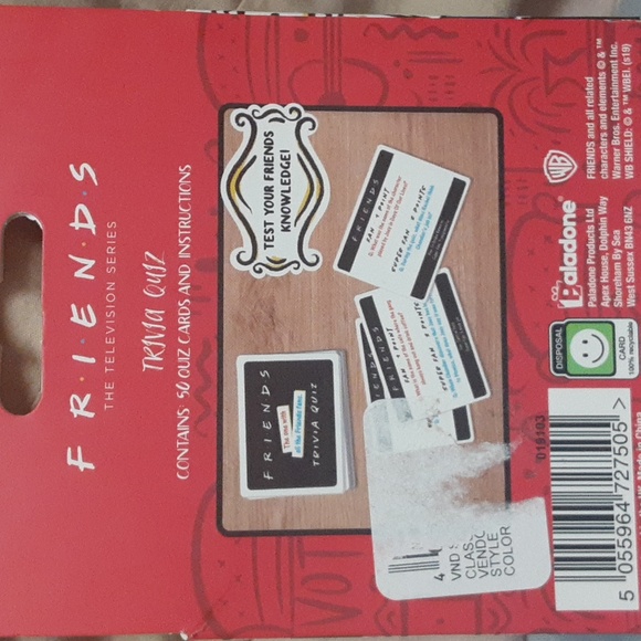Friends Television Series Trivia Game - Picture 2 of 2